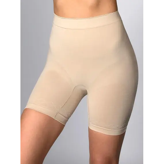 מחטב רגל גבוה עם סיליקון | GUAINA BODYEFFECT INVISIILE INTIMIDEA, שחור, S-M, צבע: שחור,  מידה: S-M, 2 image