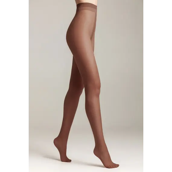 גרביון קלאסי 40 דנייר | PRESTIGE 40 | SILK EFFECT CONTE CONTE, MOCCA, S-2, צבע: MOCCA,  מידה: S-2