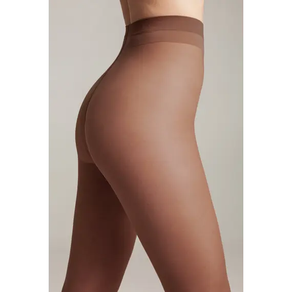 גרביון קלאסי 40 דנייר | PRESTIGE 40 | SILK EFFECT CONTE CONTE, MOCCA, S-2, צבע: MOCCA,  מידה: S-2, 4 image