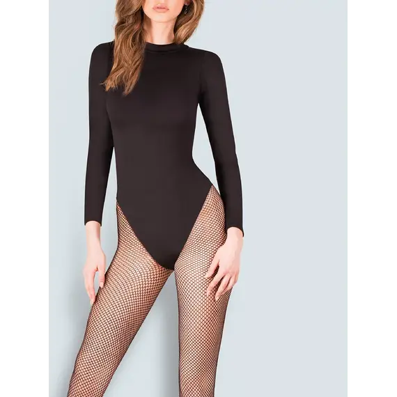 גרביונים רשת KABARETTE GABRIELLA, שחור, 1-2, צבע: שחור,  מידה: 1-2, 2 image