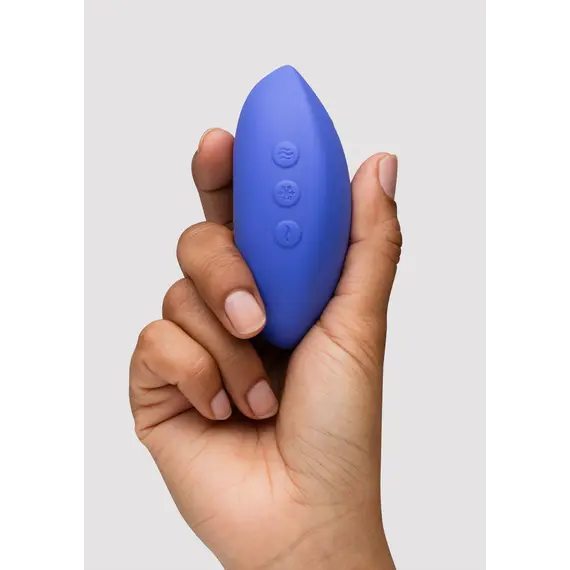 ויברטור - מסג'ר עם טכנולוגיית חימום וקירור לגירוי חיצוני | TEMP | WE VIBE, כחול, צבע: כחול, 6 image