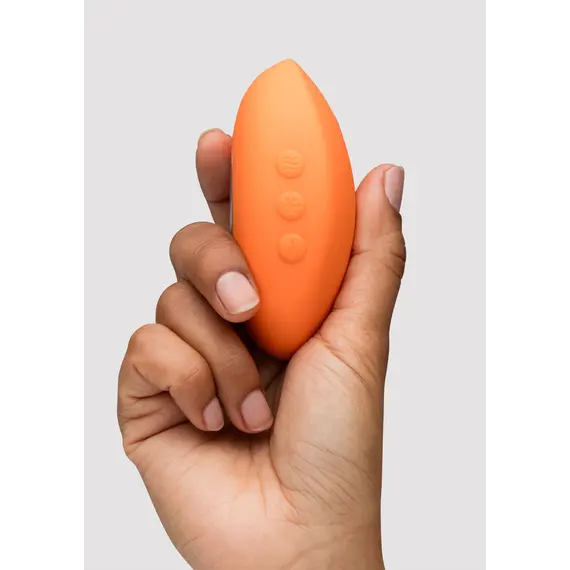 ויברטור - מסג'ר עם טכנולוגיית חימום וקירור לגירוי חיצוני | TEMP | WE VIBE, כתום, צבע: כתום, 8 image