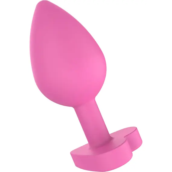 פלאג אנאלי בצורת לב ומסרים שובבים 8.5 ס"מ | Buttplug Let's Fuck TOYJOY, ירוק, 2 image