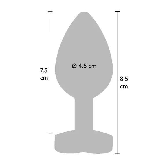 פלאג אנאלי בצורת לב ומסרים שובבים 8.5 ס"מ | Buttplug Let's Fuck TOYJOY, ירוק, 8 image