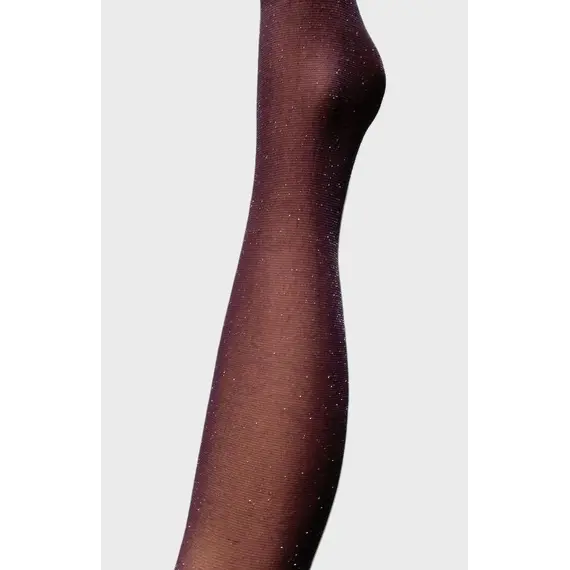 גרביונים מבריקים עם אפקט ומנצנץ | לנשים | חוטי לורקס | VERONICA 20 DEN | FIORE, בורדו, 2, צבע: בורדו,  מידה: 2, 5 image