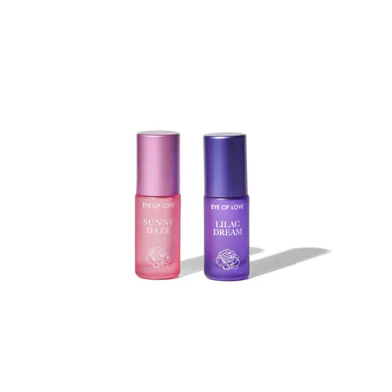 בושם לאישה בעל פירומונים לפיתוי גברים | Phero Perfum Set Attract Him 10ml, “Sunny Daze”&“Lilac Dream”, EYE OF LOVE