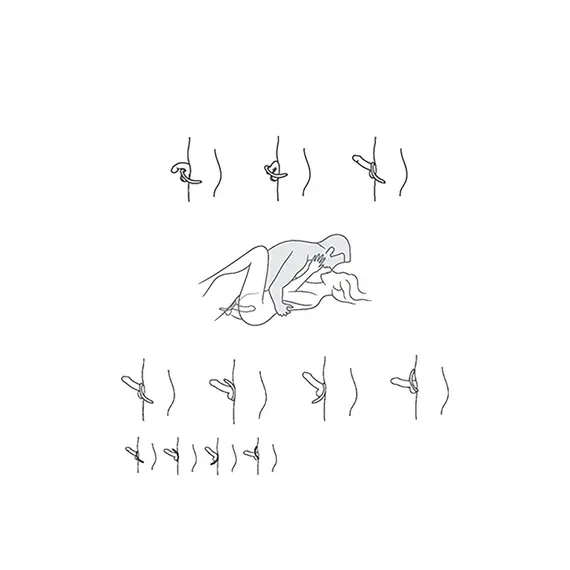 טבעת זוגית לרטט עמוק עם אפליקציה | VERGE WE VIBE, אפור, 4 image
