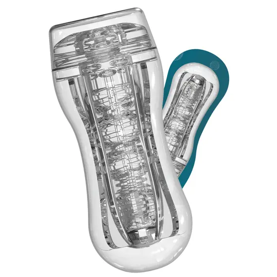 מאונן כוס לגבר | Clear Wave Vacuum Stroker | TOYJOY, שקוף, 5 image