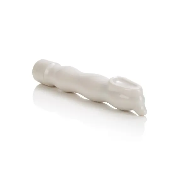 ויברטור עם 10 פונקציות רטט 16.5 ס"מ​ | Clitoral Hummer CALEXOTICS, לבן, 4 image