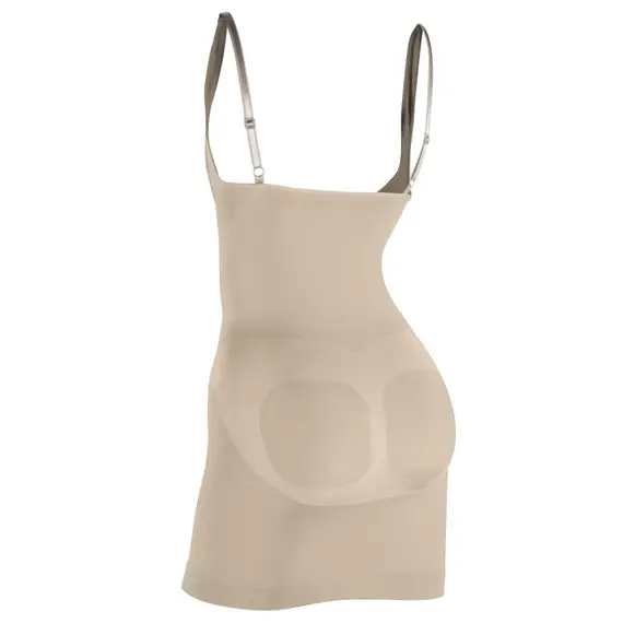 שמלה מחטבת BODYEFFECT ORO 810152 INTIMIDEA, גוף, M-L, צבע: גוף,  מידה: M-L, 3 image