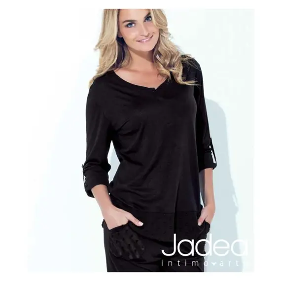 סט פיג’מה ארוכה בשילוב מודל | 3040