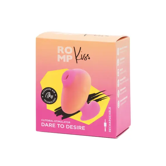 ויברטור יניקה | USB | מצבי לחץ אוויר: 3 | KISS | ROMP, ורוד