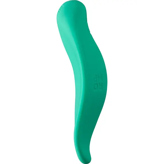 ויברטור לביש לעינוג חיצוני של הדגדגן | Wave ROMP, AQUA GREEN, 5 image
