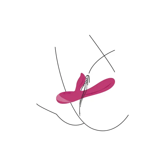 ויברטור נקודת G ודגדגן | עוצמתי במיוחד | ROMP, ורוד, 4 image