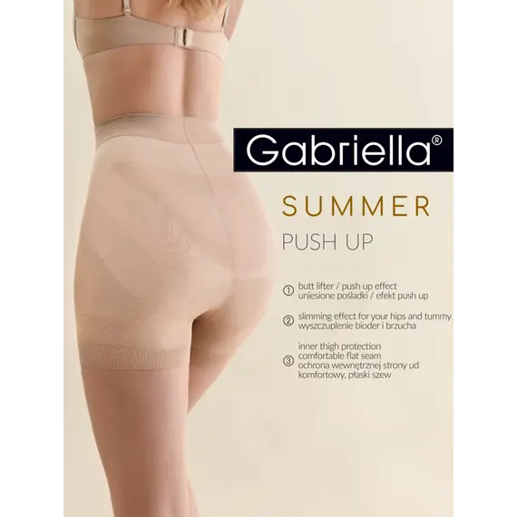 תחתון מחטב פוש-אפ גבוה  |  SUMMER PUSH UP GABRIELLA