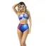 סט סקסי 2 חלקים עם פוטו פרינט MOONLIGHT 2710 MAPALE, כחול, S-M, צבע: כחול,  מידה: S-M, 7 image