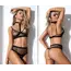 סט הלבשה תחתונה סקסי 2 חלקים 2730 MAPALE, שחור, S-M, צבע: שחור,  מידה: S-M, 4 image