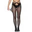 גרביון רשת סקסי 1951 LEG AVENUE, שחור, S-L (ONE SIZE), 7 image