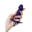 פלאג רוטט, גמיש מסיליקון רפואי | Condal Violet Anal Vibrator TOYFA, כחול, 4 image