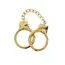 אזיקים אקסקלוסיבים לידיים בציפוי זהב | Luxury Gold Plated BDSM Handcuffs TABOOM, 5 image
