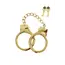 אזיקים אקסקלוסיבים לידיים בציפוי זהב | Luxury Gold Plated BDSM Handcuffs TABOOM, 6 image