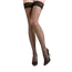 ירכוני רשת עם סיליקון CALZE KABARETTE 151 GABRIELLA, שחור, XS-S, צבע: שחור,  מידה: XS-S