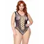 בגד גוף רשת סקסי 81641X PLUS SIZE